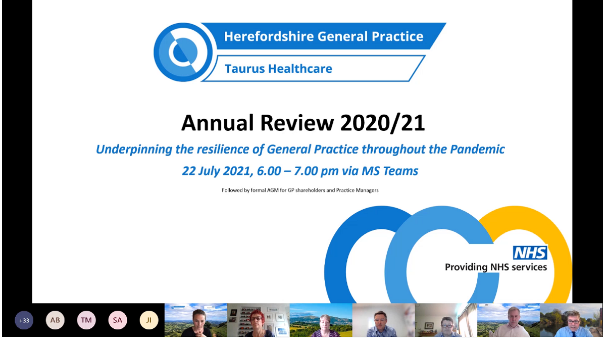 Taurus Annual Review Meeting