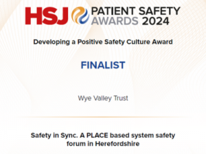 Safety in Sync Named Finalist at HSJ Patient Safety Awards 2024